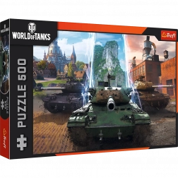 puzzle 500 elementów - world of tanks: czas na akcję! trefl