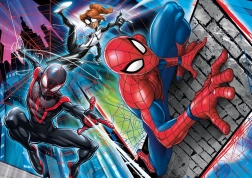 Puzzle 60 elementów Super Color - Spider-Man