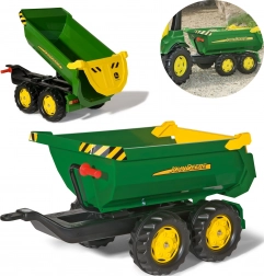 Dziecięca przyczepa z wywrotną skrzynią JOHN DEERE ROLLY TOYS halfpipe