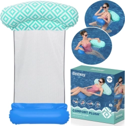 Bestway Comfort Plush dmuchany hamak basenowy z siateczką