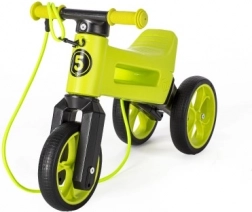 Jeździk Funny Wheels Rider SuperSport 2w1 z paskiem – Zielone