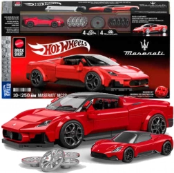 Hot Wheels zestaw konstrukcyjny Maserati MC20 1:32 – 250 elementów