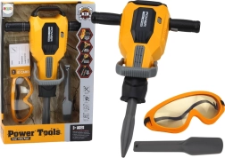 Dziecięcy młot pneumatyczny z zestawem akcesoriów