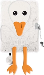 Mój mały przyjaciel Gęś Puchaty pamiętnik z kłódką A5 96K 9040