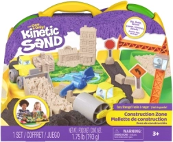Kinetic Sand piasek kinetyczny plac budowy z akcesoriami 793 g