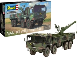 Plastikowy model ciężarówki wojskowej MAN 10T MILGL 8x8 1/35