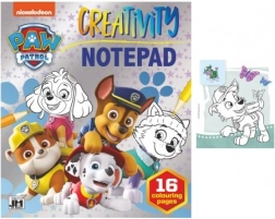 Blok do kolorowania - kolorowanki Psi Patrol/Paw Patrol 22x25 cm