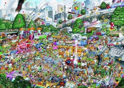 Puzzle Kocham sprzedaż z bagażnika samochodu 1000 sztuk od Gibsons