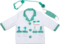 Melissa & Doug dziecięcy strój lekarza z akcesoriami (8 elementów)