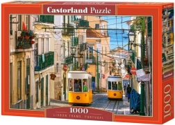 Puzzle 1000 elementów Lizbońskie tramwaje Portugalia