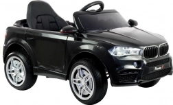 czarny dziecięcy samochodzik na baterie