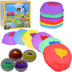 Świecąca ścieżka sensoryczna - kamienie do treningu równowagi