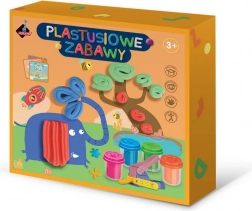 Plastikowa zabawa z prasą