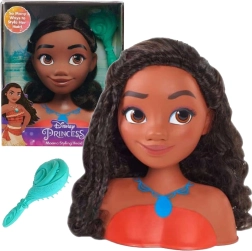 Głowa do czesania DISNEY PRINCESS VAIANA (MOANA) ze szczotką