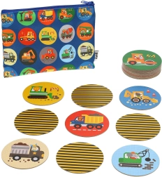 Petit Collage Memorki Maszyny Budowlane