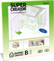 drzwi przeciwkurzowe do miniatur Super Creator – typ B