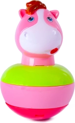 Kołyszący się konik z dzwoneczkiem dla najmłodszych