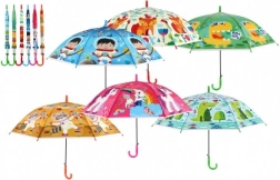 Dziecięcy parasol automatyczny 66 cm – kolorowy