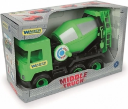 Zielona dziecięca betoniarka Wader