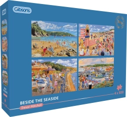 GIBSONS puzzle Nad morzem 4×500 elementów