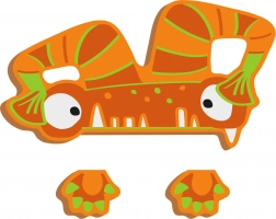 Mała nóżka ABC Stworek