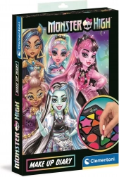 Clementoni Make Up Diary Monster High – zestaw do makijażu dla dzieci