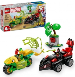 LEGO SPIDEY i jego niesamowici przyjaciele: dino pościg za Spinem i Electro (4+, 124 elementy)