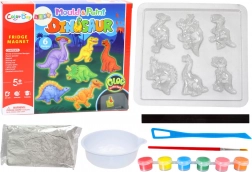 Kreatywny zestaw do tworzenia magnesów dinozaury