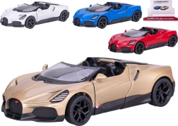 Kinsmart Bugatti Mistral metalowy model 1:36 z otwieranymi drzwiami
