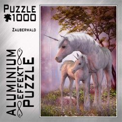 Metaliczne puzzle Magiczny Las 1000 elementów