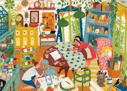 Puzzle Warsztat renowacyjny 1000 elementów