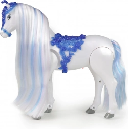 Elektryczny koń z włosami do czesania Królestwo Zimy