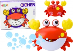 Maszynka do baniek mydlanych czerwony krab