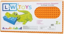 Pomarańczowa płyta konstrukcyjna JUNIOR 16x32 punktów