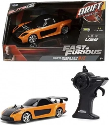 Jada Toys Mazda RX-7 Szybcy i wściekli: Tokio Drift RC 1:24 z driftem
