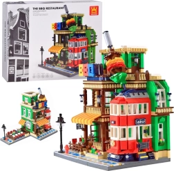 Klocki Architektura świata – restauracja BBQ Paryż 1922 elementów