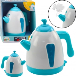 Elektryczny czajniczek dla dzieci z efektami i parą, turkusowy