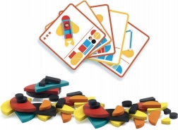 Magnetyczna układanka Środki transportu dla dzieci