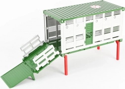 Bruder przyczepa do zwierząt – wymienny kontener