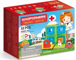Magformers Miasteczko: Szpital - 22 elementów