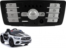 Panel muzyczny do samochodu na baterie Mercedes-AMG SL500 policja