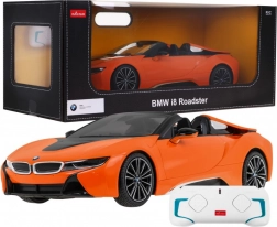 Rastar BMW i8 Roadster zdalnie sterowany model 1:12 – Pomarańczowy