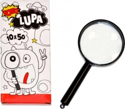 Lupa do czytania, plastik/szkło, 11 cm