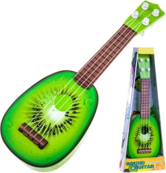 Dziecięce ukulele – plastikowa gitarka 37 cm – Owocowa