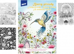 Antystresowe kolorowanki Barwy natury