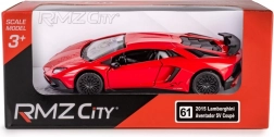 Metalowy model samochodu Lamborghini Aventador Superveloce 1:36 czerwony – RMZ City