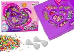 Koraliki do wyrobu biżuterii – kolorowy kreatywny zestaw do bransoletek