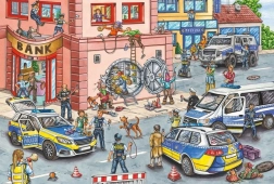 Schmidt puzzle Policja w akcji 100 elementów