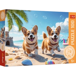Puzzle Trefl Corgi – piesek 100 elementów