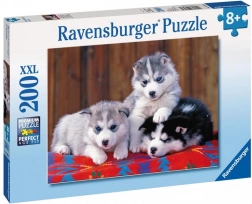Puzzle Ravensburger Husky szczenięta 200 elementów